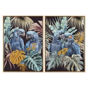 Satz mit 2 Bildern DKD Home Decor Elefant Kolonial 120 x 3,7 x 120 cm | Tienda24 - Global Online Shop Tienda24.eu