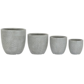 Planter Grey Cement 13 x 13 x 12 cm | Tienda24 - Global Online Shop Tienda24.eu