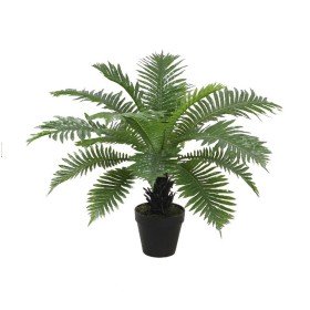 Decorative Plant Polyester Polyethylene Iron 7 x 7 x 18 cm | Tienda24 - Global Online Shop Tienda24.eu