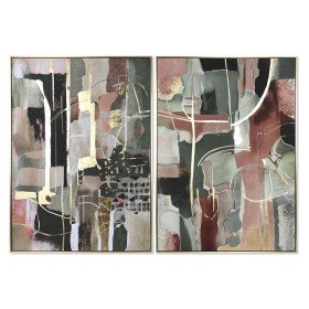 Cuadro Home ESPRIT Abstracto Urbano 82,3 x 4,5 x 102 cm (2 Unidades) | Tienda24 - Global Online Shop Tienda24.eu