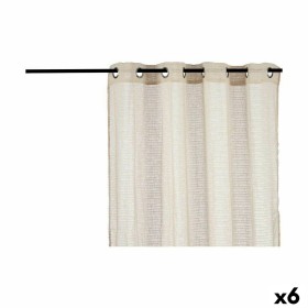 Curtains 140 x 260 cm Brown (6 Units) | Tienda24 - Global Online Shop Tienda24.eu