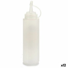 Frasco para Molhos Transparente Plástico 200 ml (12 Unidades) de Kinvara, Dosificadores de molho e especiarias - Ref: S362956...