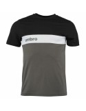 Herren Kurzarm-T-Shirt Umbro SPORTWEAR 66211U LT8 Schwarz | Tienda24 Tienda24.eu