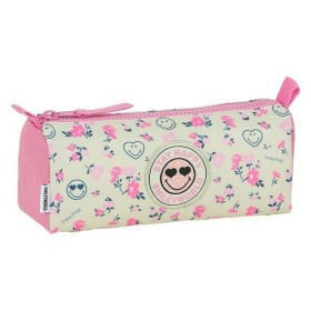 Estojo Smiley World Garden Cor de Rosa Branco (21 x 8 x 7 cm) de Smiley, Estojos - Ref: S4303371, Preço: 4,44 €, Desconto: %