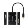 Hub USB-C NANOCABLE 10.16.4307 Negro (1 unidad) de NANOCABLE, Hubs USB - Ref: S0240052, Precio: 25,26 €, Descuento: %