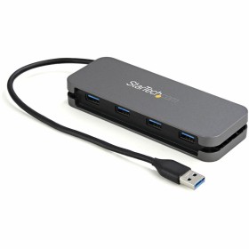 USB Hub V7 UC-U3CRJ45HDVG-BLK | Tienda24 - Global Online Shop Tienda24.eu