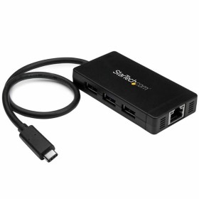 Hub USB 3 Portas D-Link DUB-M420 Preto/Cinzento Preto/Prateado 60 W | Tienda24 - Global Online Shop Tienda24.eu