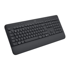 Tastatur Logitech K120 Schwarz Französisch AZERTY | Tienda24 - Global Online Shop Tienda24.eu