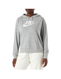 Damen Sweater mit Kapuze Nike GFX EASY DM6388 063 Grau | Tienda24 Tienda24.eu