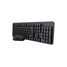 clavier et souris V7 KU350US Noir Qwerty US | Tienda24 - Global Online Shop Tienda24.eu