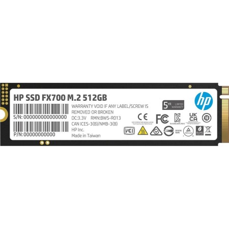 Disco Duro HP FX700 512 GB SSD de HP, Discos duros sólidos - Ref: S0240436, Precio: 66,67 €, Descuento: %