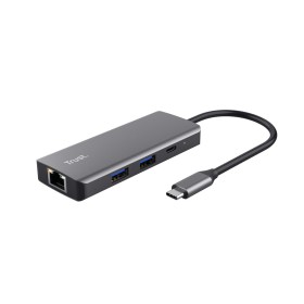 Hub USB Trust 24968 Argentato (1 Unità) di Trust, Hub USB - Rif: S55269601, Prezzo: 50,44 €, Sconto: %