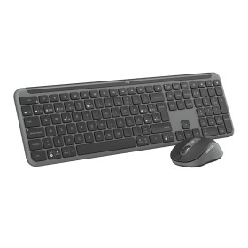 Tastatur mit Maus FR-TEC OP4001 QWERTY Burgunderrot | Tienda24 - Global Online Shop Tienda24.eu