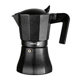 Cafetera Italiana EDM  Aluminio 3 Tazas | Tienda24 - Global Online Shop Tienda24.eu