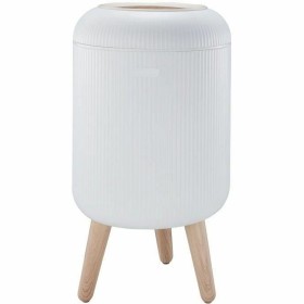 Rubbish Bin Dem Black With lid | Tienda24 - Global Online Shop Tienda24.eu