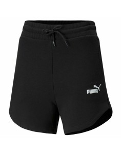 Damen Kurzarm-T-Shirt Puma CROPPED LOGO TEE 586866 01 Schwarz | Tienda24 Tienda24.eu