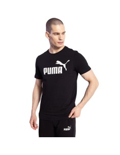 Men’s Short Sleeve T-Shirt Puma ESS 2 COL LOGO 586759 35 Green | Tienda24 Tienda24.eu