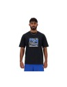 Herren Kurzarm-T-Shirt New Balance SPORT ESSENTIALS MT41593 Schwarz | Tienda24 Tienda24.eu