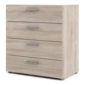 Chest of drawers DKD Home Decor Grey MDF Wood (80 x 40 x 96 cm) | Tienda24 - Global Online Shop Tienda24.eu