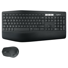 Teclado e Rato Nilox NXKMWE012 Preto Qwerty espanhol | Tienda24 - Global Online Shop Tienda24.eu