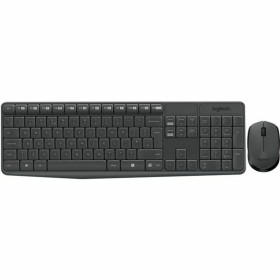 Teclado e Rato sem Fios Logitech 920-011001 Preto Azerty Francês | Tienda24 - Global Online Shop Tienda24.eu