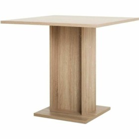 Mesa de Centro Branco Preto Cristal Mármore Ferro 80 x 80 x 46,5 cm | Tienda24 - Global Online Shop Tienda24.eu