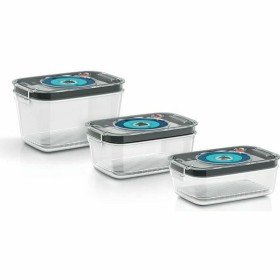 Runde Lunchbox mit Deckel Pyrex Cook & Freeze 1,1 L 15 x 15 x 10 cm Durchsichtig Silikon Glas (4 Stück) | Tienda24 - Global Online Shop Tienda24.eu