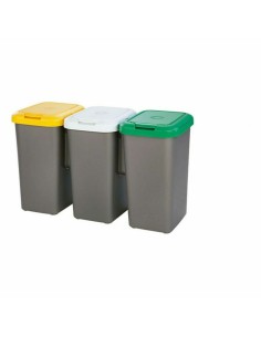 Recycling Waste Bin Denox 65 L Green (2 Units) | Tienda24 Tienda24.eu