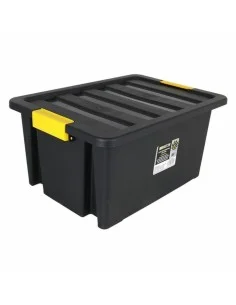 Caja de Almacenamiento Versa Azul S 26 x 26 x 38 cm | Tienda24 Tienda24.eu