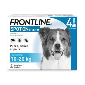 Anti-parasites Frontline Dog 10-20 Kg 1,34 ml 4 Units by Frontline, Anti-parasites - Ref: S7161763, Price: 47,89 €, Discount: %