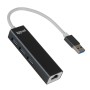 Hub USB iggual IGG319260 Noir Gris de iggual, Hubs USB - Réf : S0241384, Prix : 17,22 €, Remise : %