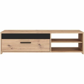 TV-Möbel Home ESPRIT Weiß natürlich Polypropylen Holz MDF 140 x 40 x 55 cm | Tienda24 - Global Online Shop Tienda24.eu