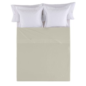 Top sheet Alexandra House Living Beige 240 x 270 cm by Alexandra House Living, Sheets and pillowcases - Ref: D1600610, Price:...