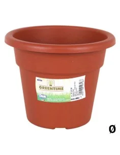 Blumentopf mit Unterteller Dem Greentime Braun 20 x 20 x 16 cm (12 Stück) | Tienda24 Tienda24.eu