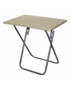 Side table Lifetime Black 75 x 66 x 50,5 cm Steel Plastic | Tienda24 Tienda24.eu