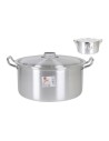 Casserole with lid Aluminium | Tienda24 Tienda24.eu