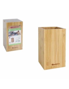 Contenitore per Utensili da Cucina Quttin Naturale Bambù (10,5 x 10,5 x 18 cm) da Quttin, Ripiani e supporti - Ref: S2205102,...