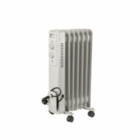 Oil-filled Radiator (10 chamber) Grunkel RAC-10 Piros White Digital Grey 2500 W | Tienda24 - Global Online Shop Tienda24.eu