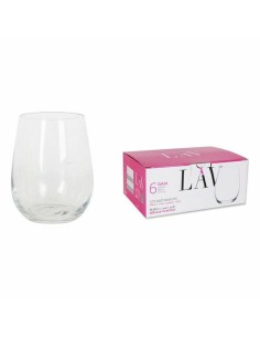 Vaso LAV Cadiz Vidrio templado 345 ml (12 Unidades) | Tienda24 Tienda24.eu