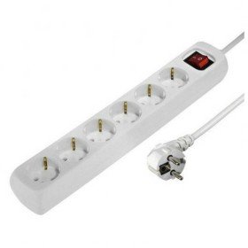 Power Socket - 6 Sockets with Switch Hama 69223783 by Hama, Satellite equipment - Ref: S7611776, Price: 9,63 €, Discount: %