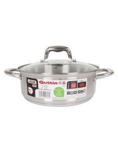 Pentola con Coperchio New Caesar Acciaio (ø 24 cm) da Quttin, Pentole per stufati e brasati - Ref: S2207419, Precio: 17,88 €,...