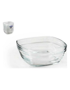 Salad Bowl Bormioli Rocco Parma White Glass (24 cm) (12 Units) | Tienda24 Tienda24.eu