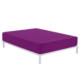 Drap housse Alexandra House Living Violet 200 x 200 cm de Alexandra House Living, Draps et taies d'oreiller - Réf : D1600624,...