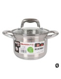 Casserole avec couvercle en verre Quttin Acier | Tienda24 Tienda24.eu