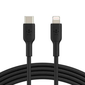 Cabo USB-C para Lightning Belkin CAA011BT1MBK Preto 1 m | Tienda24 - Global Online Shop Tienda24.eu