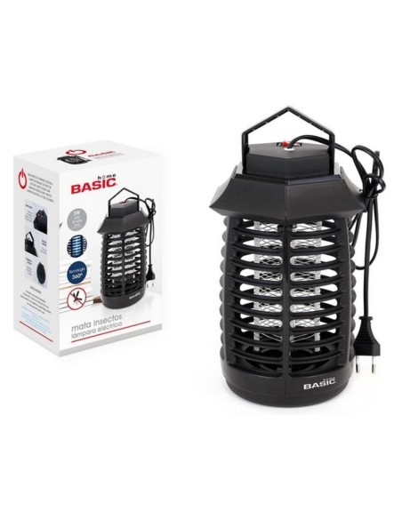 Electric insect killer Basic Home 3W 220 V (16 x 14 x 24 cm) | Tienda24 Tienda24.eu