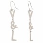 Boucles d´oreilles Femme V&L VJ0257PE (3 cm) de V&L, Boucles d'oreilles - Réf : S0303671, Prix : 14,27 €, Remise : %