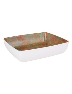 Bandeja de Aperitivos 26,5 x 25 x 50 cm Dorado Metal | Tienda24 Tienda24.eu