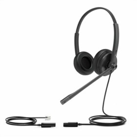 Headphones with Microphone Yealink YHS34LITEDUAL Black by Yealink, Cables - Ref: S7772019, Price: 36,42 €, Discount: %