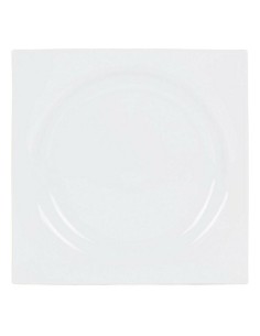 Cuenco Bidasoa Fosil Blanco Cerámica 14 X 13,9 X 6,8 CM Cuadrado (9 Unidades) | Tienda24 Tienda24.eu